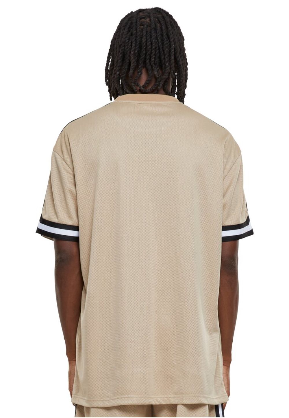 Urban Classics Herren T-Shirt OVERSIZED STRIPES MESH - Relaxed Fit günstig online kaufen