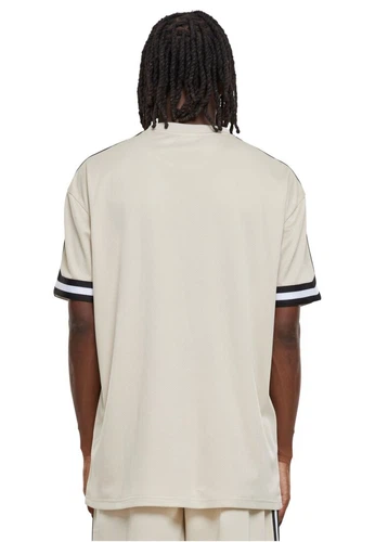 Urban Classics Herren T-Shirt OVERSIZED STRIPES MESH - Relaxed Fit