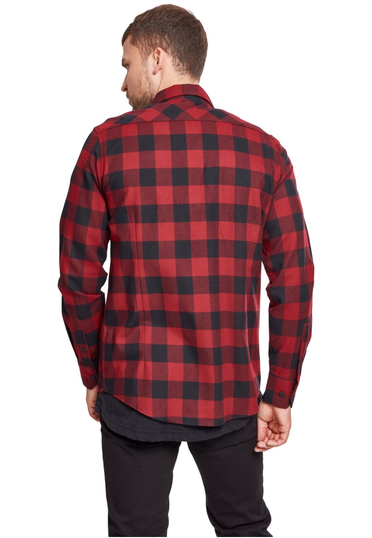 Urban Classics Herren Freizeithemd CHECKED FLANELL - Regular Fit günstig online kaufen
