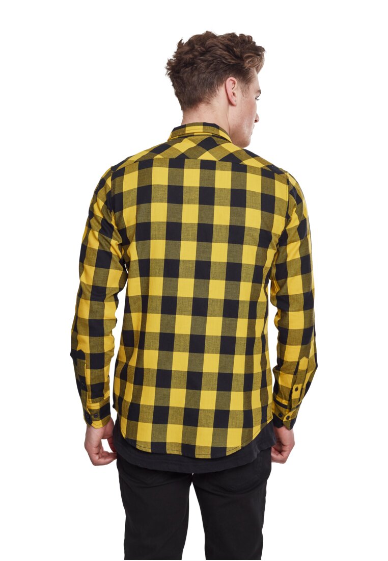 Urban Classics Herren Freizeithemd CHECKED FLANELL - Regular Fit günstig online kaufen