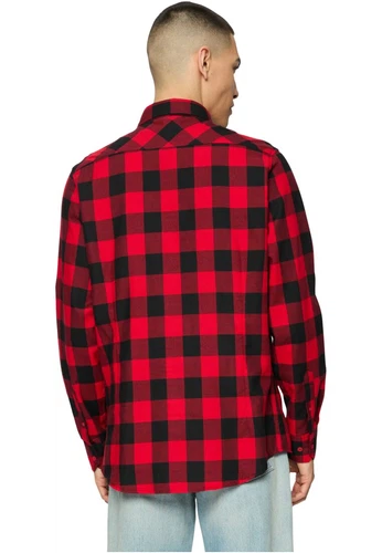 Urban Classics Herren Freizeithemd CHECKED FLANELL - Regular Fit