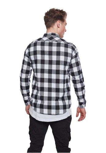 Urban Classics Herren Freizeithemd CHECKED FLANELL - Regular Fit