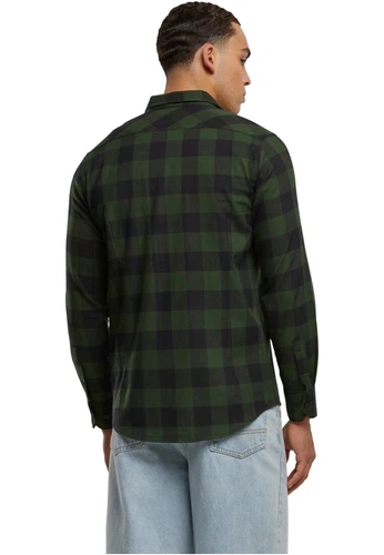 Urban Classics Herren Freizeithemd CHECKED FLANELL - Regular Fit