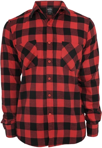 Urban Classics Herren Freizeithemd CHECKED FLANELL - Regular Fit
