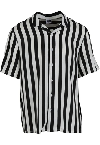 Urban Classics Herren Freizeithemd VISKOSE AOP RESORT - Regular Fit