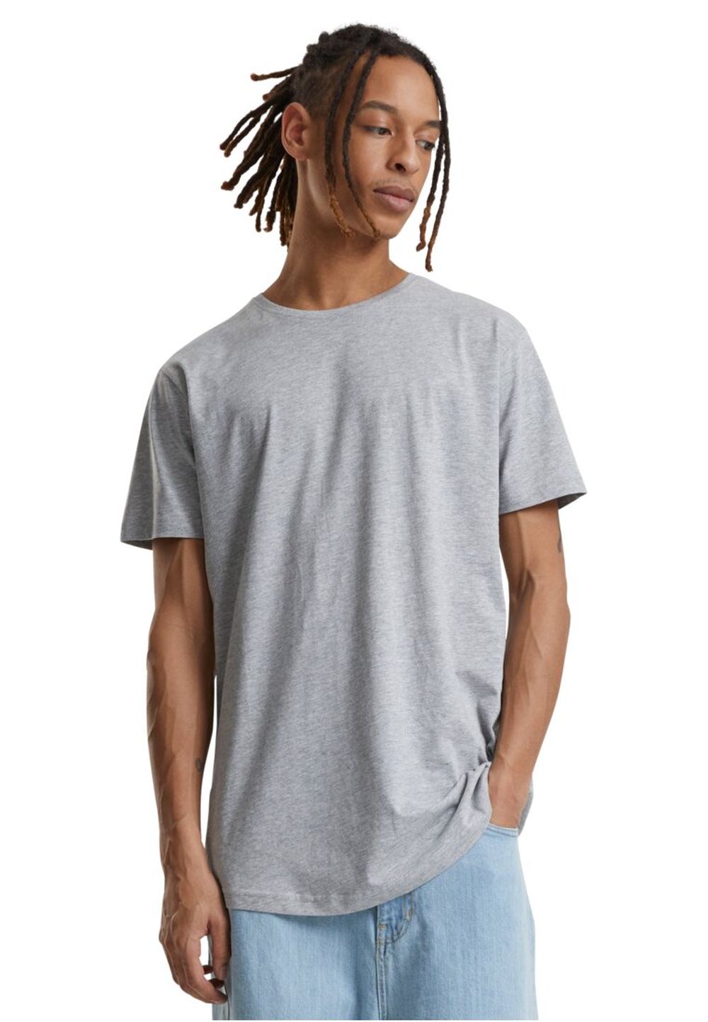 Urban Classics Herren T-Shirt SHAPED LONG - Regular Fit günstig online kaufen