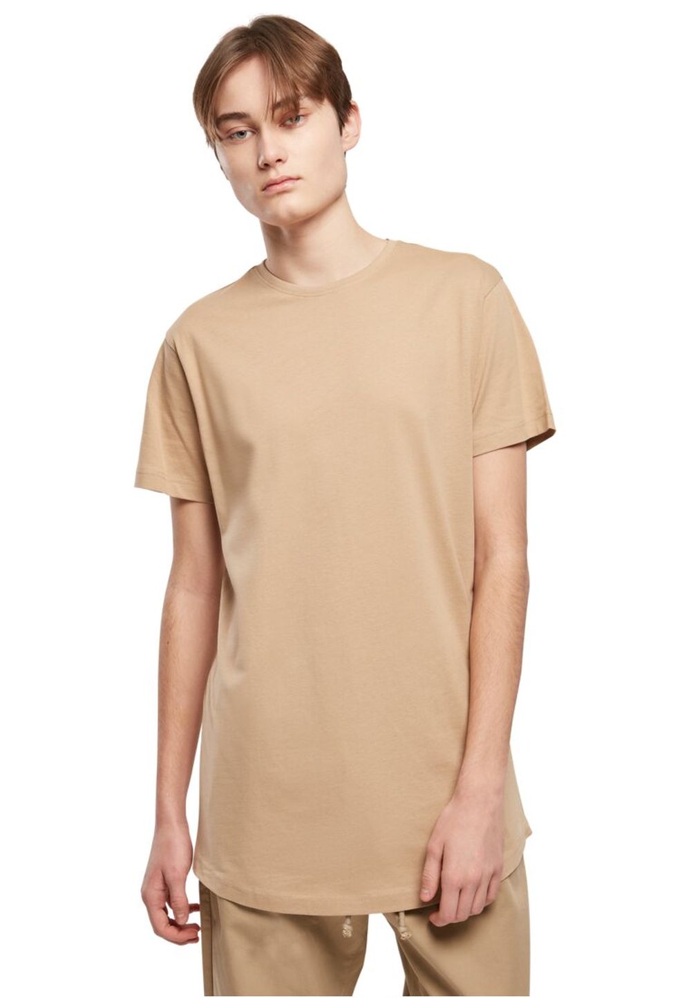 Urban Classics Herren T-Shirt SHAPED LONG - Regular Fit