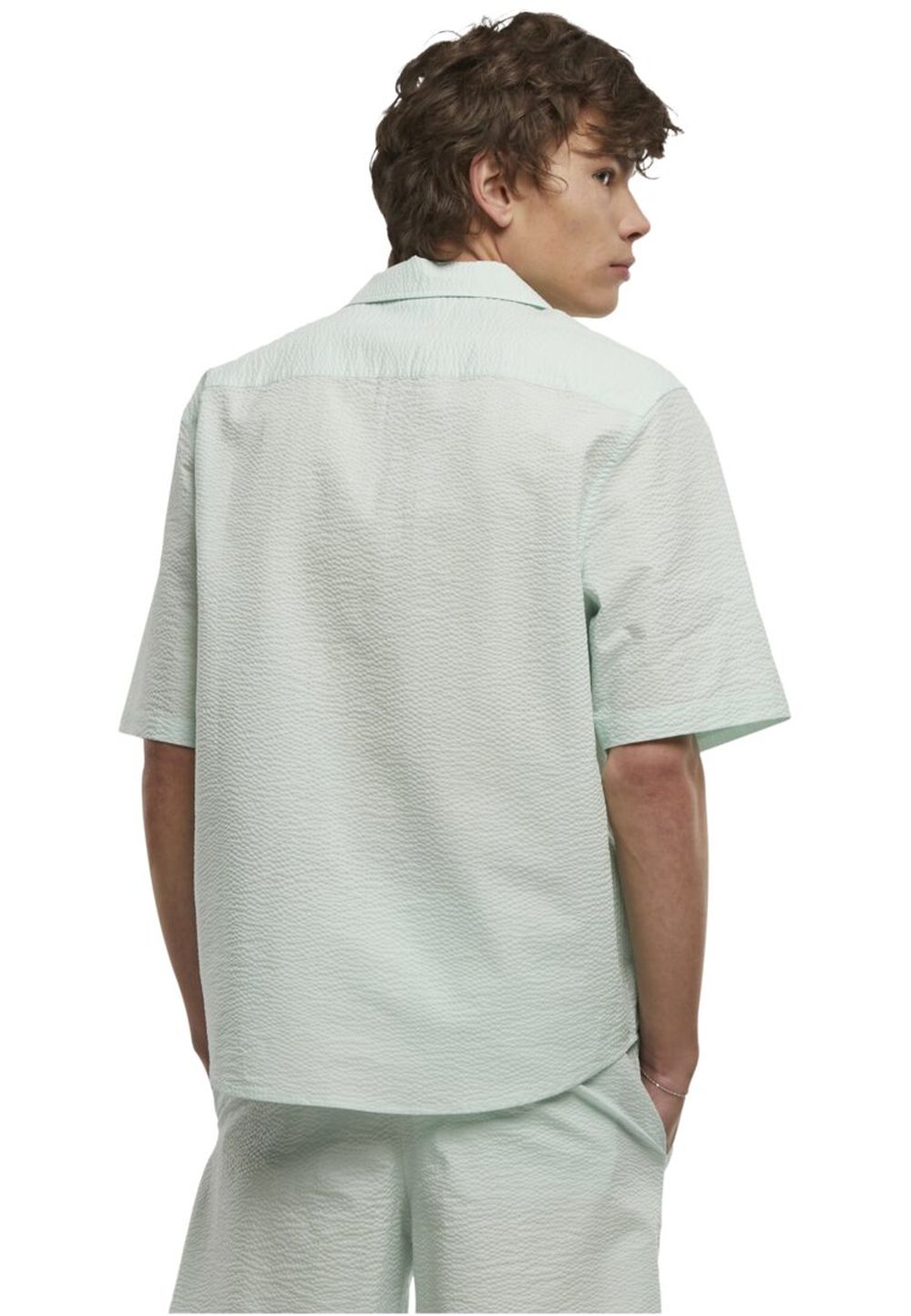 Urban Classics Herren Freizeithemd RELAXED SEERSUCKER SHORT SLEEVE - Relaxe günstig online kaufen