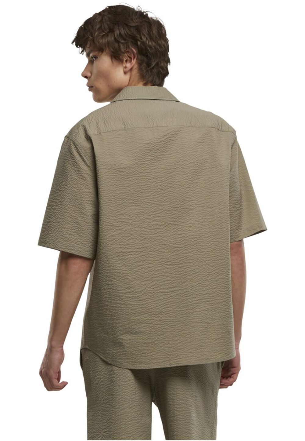 Urban Classics Herren Freizeithemd RELAXED SEERSUCKER SHORT SLEEVE - Relaxe günstig online kaufen