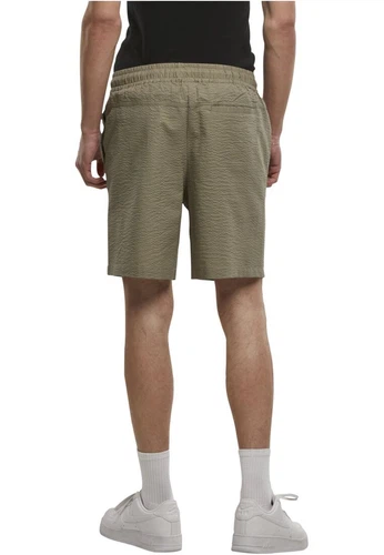 Urban Classics Herren Short BASIC SEERSUCKER - Regular Fit