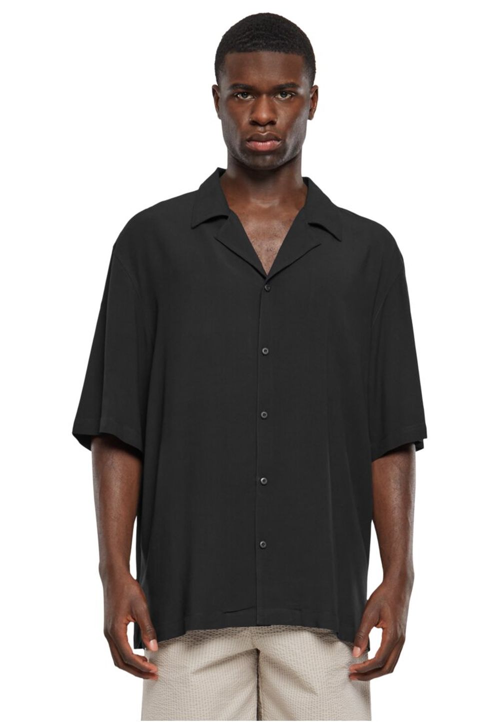 Urban Classics Herren Freizeithemd LOOSE VISCOSE - Relaxed Fit günstig online kaufen