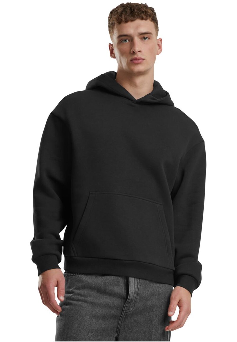 Urban Classics Herren Hoodie Kapuzenpullover FLUFFY - Regular Fit günstig online kaufen