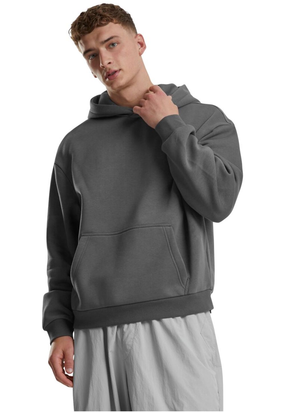 Urban Classics Herren Hoodie Kapuzenpullover FLUFFY - Regular Fit