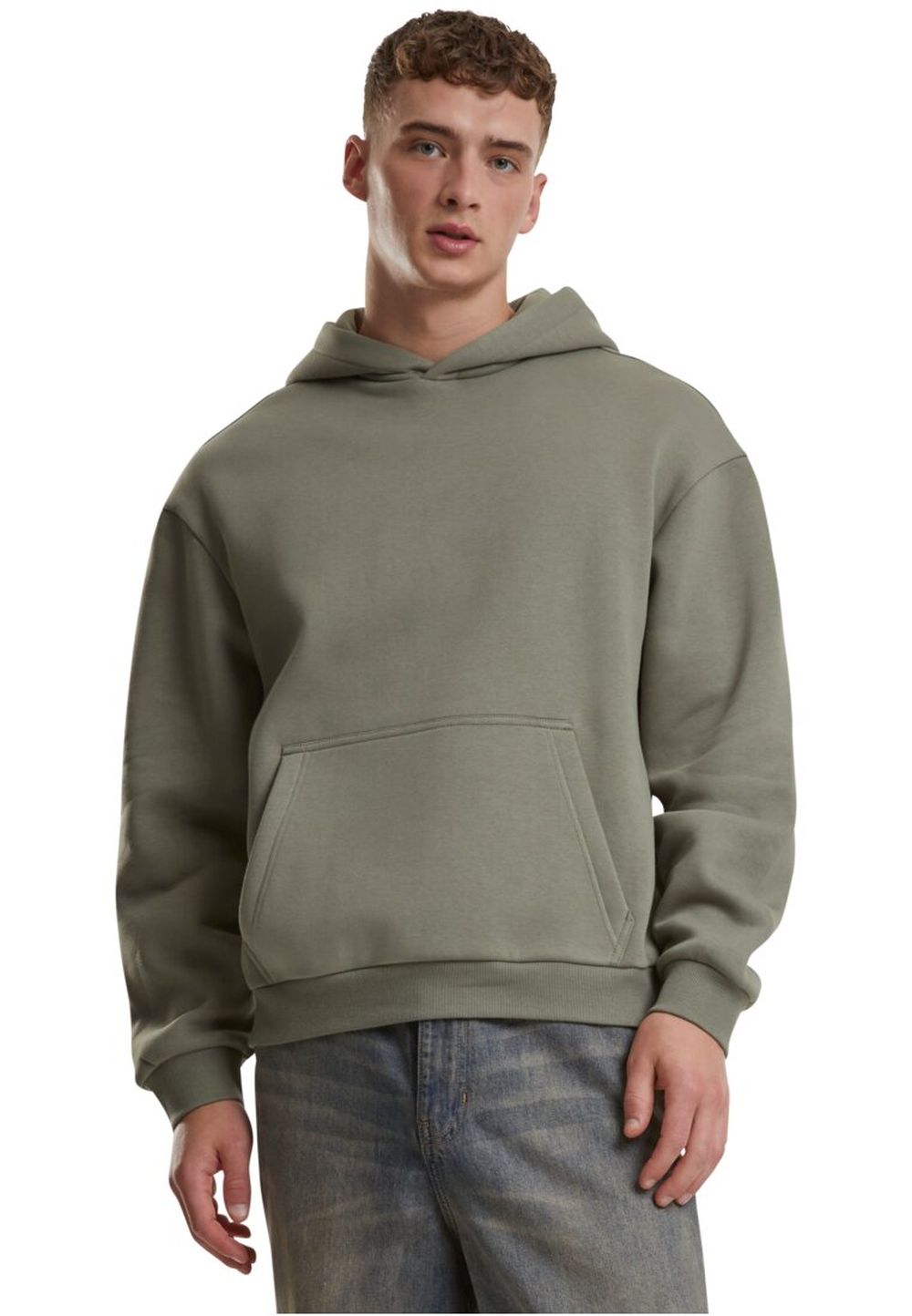 Urban Classics Herren Hoodie Kapuzenpullover FLUFFY - Regular Fit