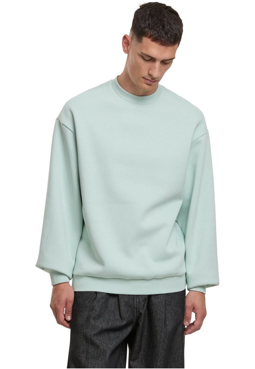 Urban Classics Herren Sweatshirt FLUFFY - Relaxed Fit