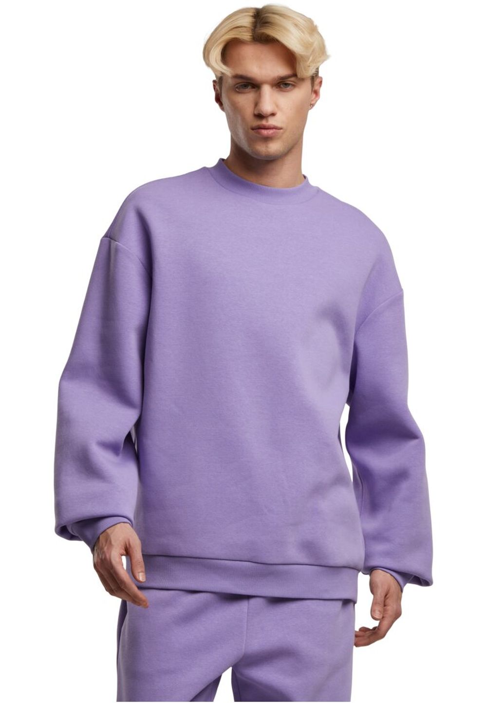 Urban Classics Herren Sweatshirt FLUFFY - Relaxed Fit günstig online kaufen