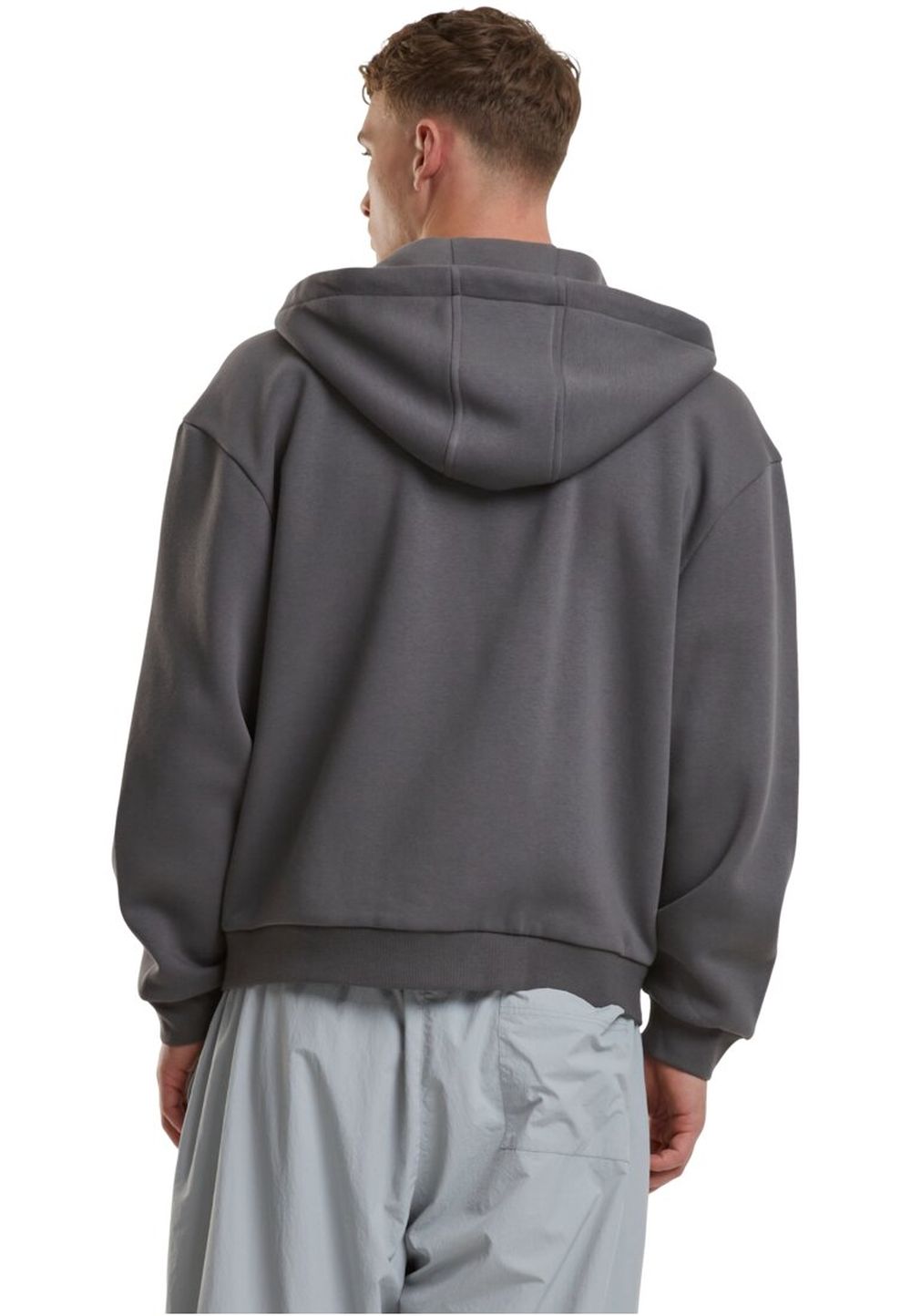 Urban Classics Herren Hoodie Kapuzenpullover FLUFFY ZIP - Regular Fit günstig online kaufen