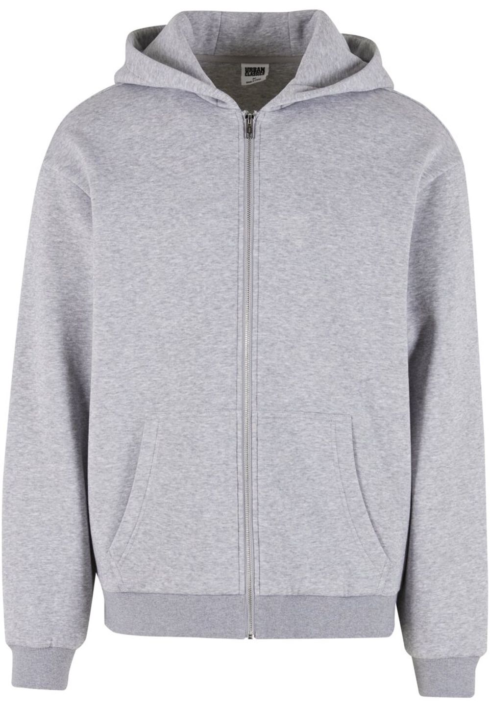 Urban Classics Herren Hoodie Kapuzenpullover FLUFFY ZIP - Regular Fit