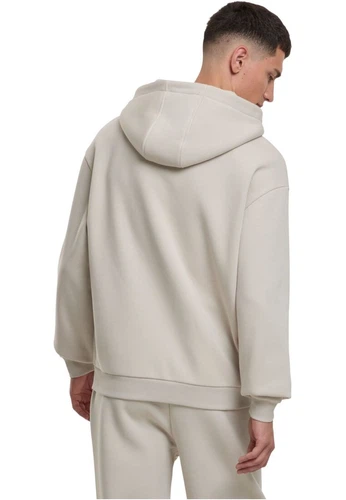 Urban Classics Herren Hoodie Kapuzenpullover FLUFFY ZIP - Regular Fit