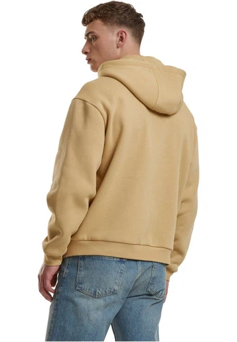 Urban Classics Herren Hoodie Kapuzenpullover FLUFFY ZIP - Regular Fit