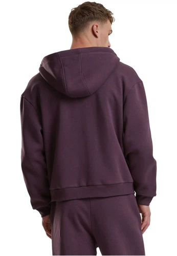 Urban Classics Herren Hoodie Kapuzenpullover FLUFFY ZIP - Regular Fit