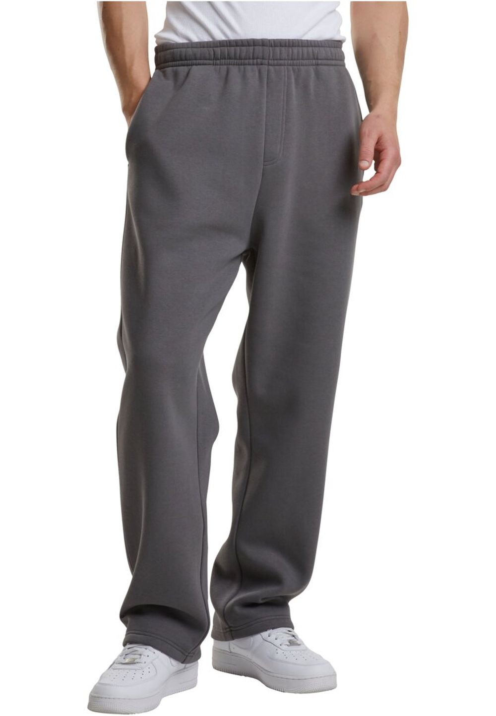 Urban Classics Herren Jogginghose FLUFFY TRACKPANTS - Relaxed Fit