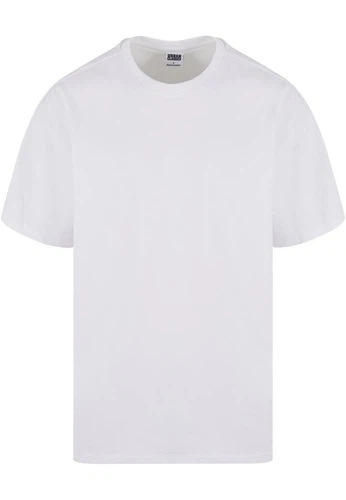 Urban Classics Herren T-Shirt UC WEAVY LOGO HEAVYY OVERSIZED - Relaxed Fit