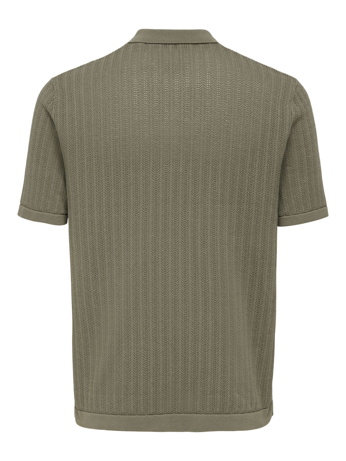 Only & Sons Herren Poloshirt ONSMOON REG 12 SS POLO KNIT - Regular Fit günstig online kaufen