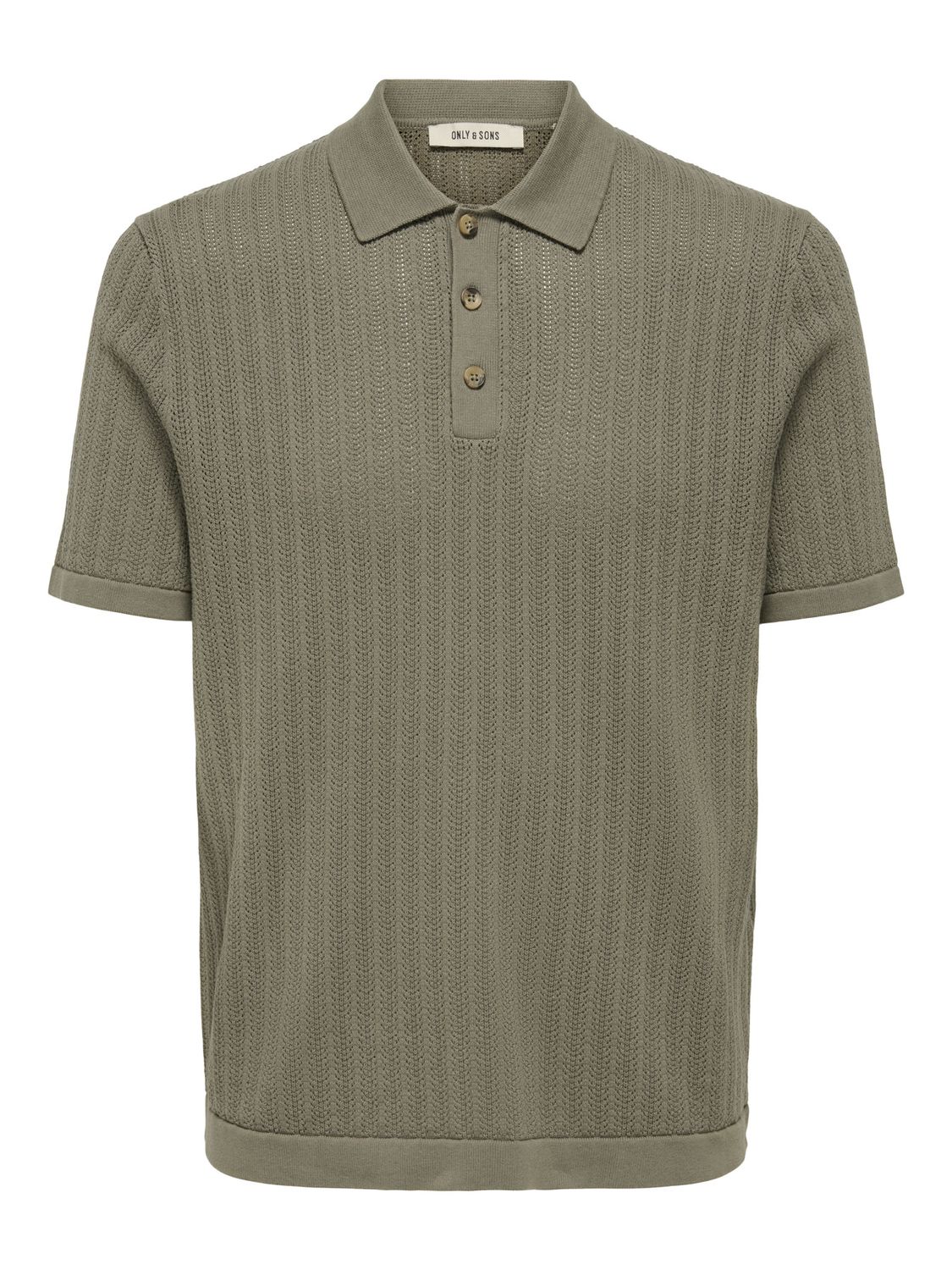 Only & Sons Herren Poloshirt ONSMOON REG 12 SS POLO KNIT - Regular Fit günstig online kaufen