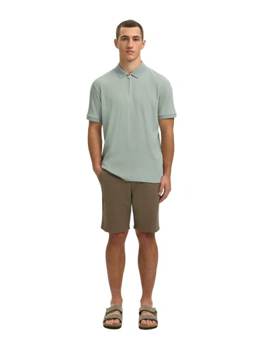 Selected Homme Herren Poloshirt SLMFAVE STRUCTURE SS - Regular Fit