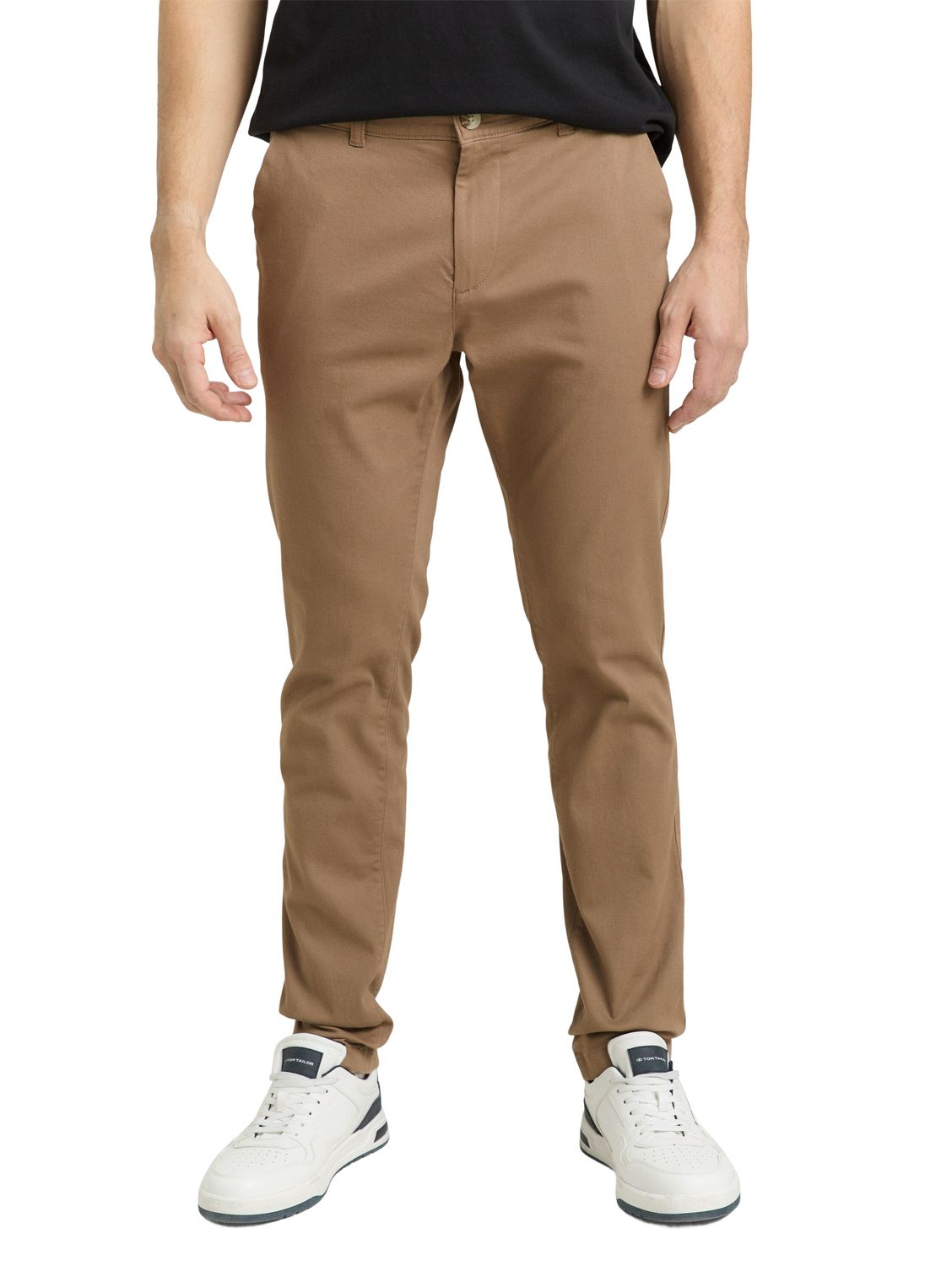 Tom Tailor Herren Chinohose SLIM CHINO - Mid Waist - Slim Fit günstig online kaufen