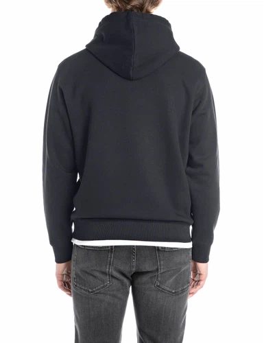 Replay Herren Hoodie Kapuzenpullover BRUSHED FLEECE - Regular Fit