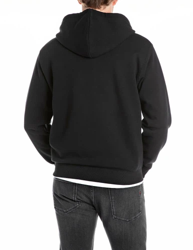 Replay Herren Zip Hoodie Kapuzenpullover BRUSHED FLEECE - Regular Fit