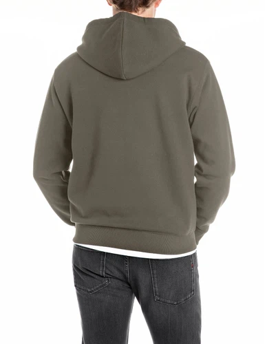 Replay Herren Zip Hoodie Kapuzenpullover BRUSHED FLEECE - Regular Fit