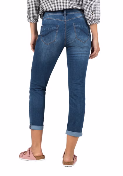 TIMEZONE 7/8 Damen Jeans SLIM NALITZ 7/8- Mid Waist - Slim Fit - Blau TIMEZONE 7/8 Damen Jeans SLIM NALITZ 7/8- Mid Waist - Slim Fit - Blau