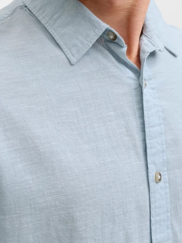 Freizeit Hemd JJESUMMER LINEN BLEND - Regular Fit