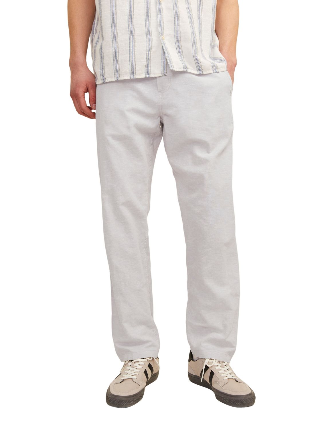 Jack & Jones Herren Jogginghose JPSTKANE SUMMER LINEN BLEND - Relaxed Fit günstig online kaufen