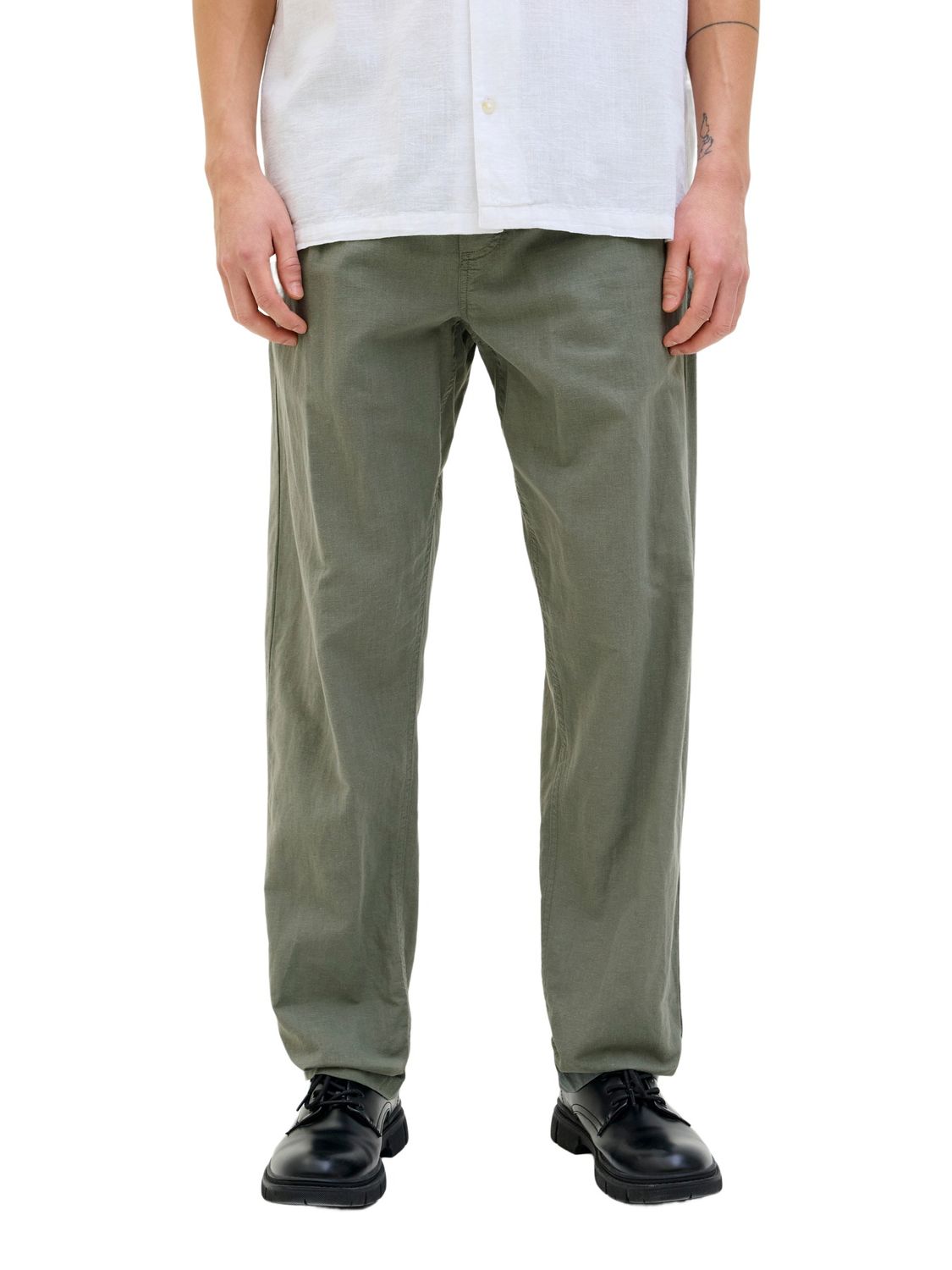 Jack & Jones Herren Jogginghose JPSTKANE SUMMER LINEN BLEND - Relaxed Fit günstig online kaufen