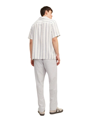 Jack & Jones Herren Jogginghose JPSTKANE SUMMER LINEN BLEND - Relaxed Fit