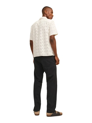 Jack & Jones Herren Jogginghose JPSTKANE SUMMER LINEN BLEND - Relaxed Fit