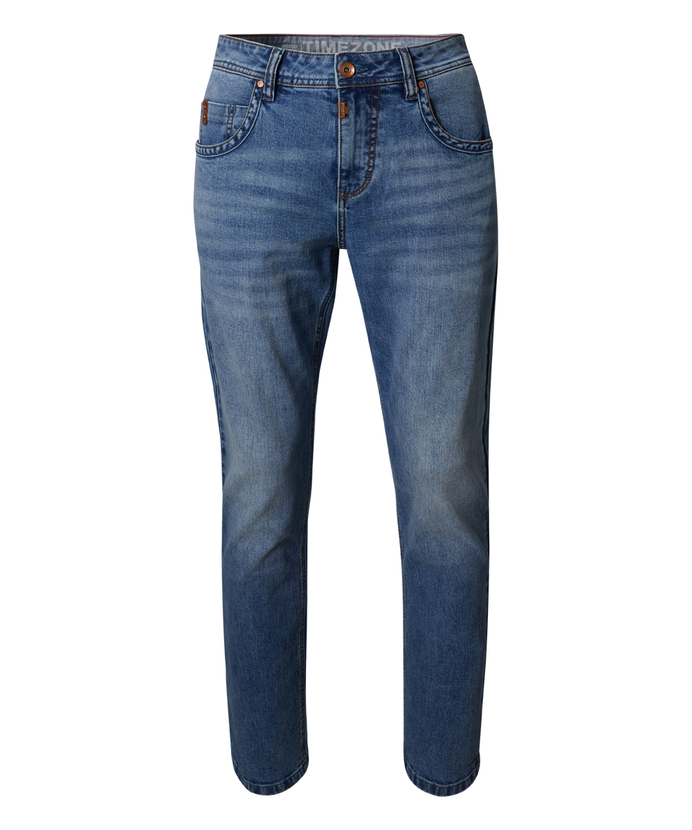 TIMEZONE Herren Jeans REGULAR JACKTZ - Mid Waist - Regular Fit - Blau günstig online kaufen
