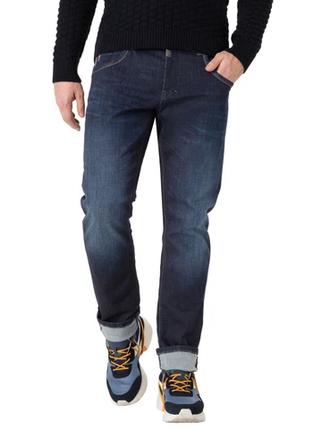 TIMEZONE Herren Jeans REGULAR JACKTZ - Mid Waist - Regular Fit - Blau