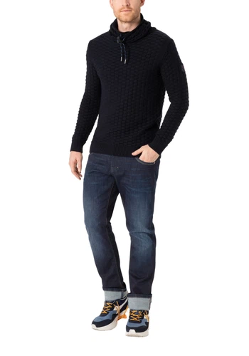 TIMEZONE Herren Jeans REGULAR JACKTZ - Mid Waist - Regular Fit - Blau