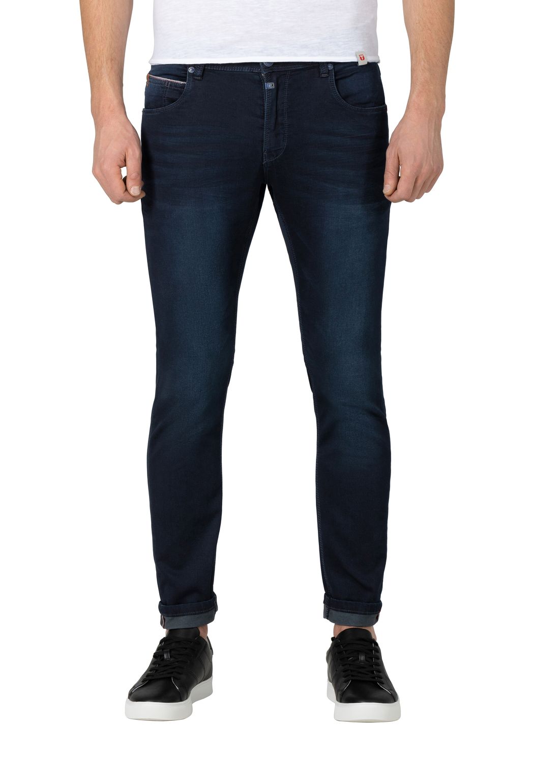 TIMEZONE Herren Jeans SLIM SCOTTTZ - Mid Waist - Slim Fit - Blau günstig online kaufen