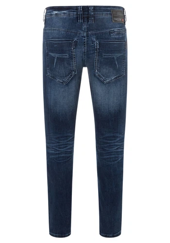 TIMEZONE Herren Jeans REGULAR GERRITTZ - Mid Waist - Regular Fit - Blau