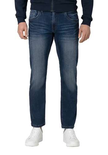 TIMEZONE Herren Jeans REGULAR GERRITTZ - Mid Waist - Regular Fit - Blau