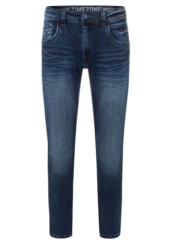 TIMEZONE Herren Jeans REGULAR GERRITTZ - Mid Waist - Regular Fit - Blau
