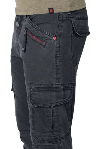 TIMEZONE  Herren Cargo Hose REGULAR BENTZ - Regular Fit - Grau Blau