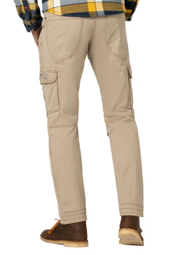 TIMEZONE Herren Cargo Hose REGULAR ROGERTZ - Chino Denim - Mid Waist - Regular Fit