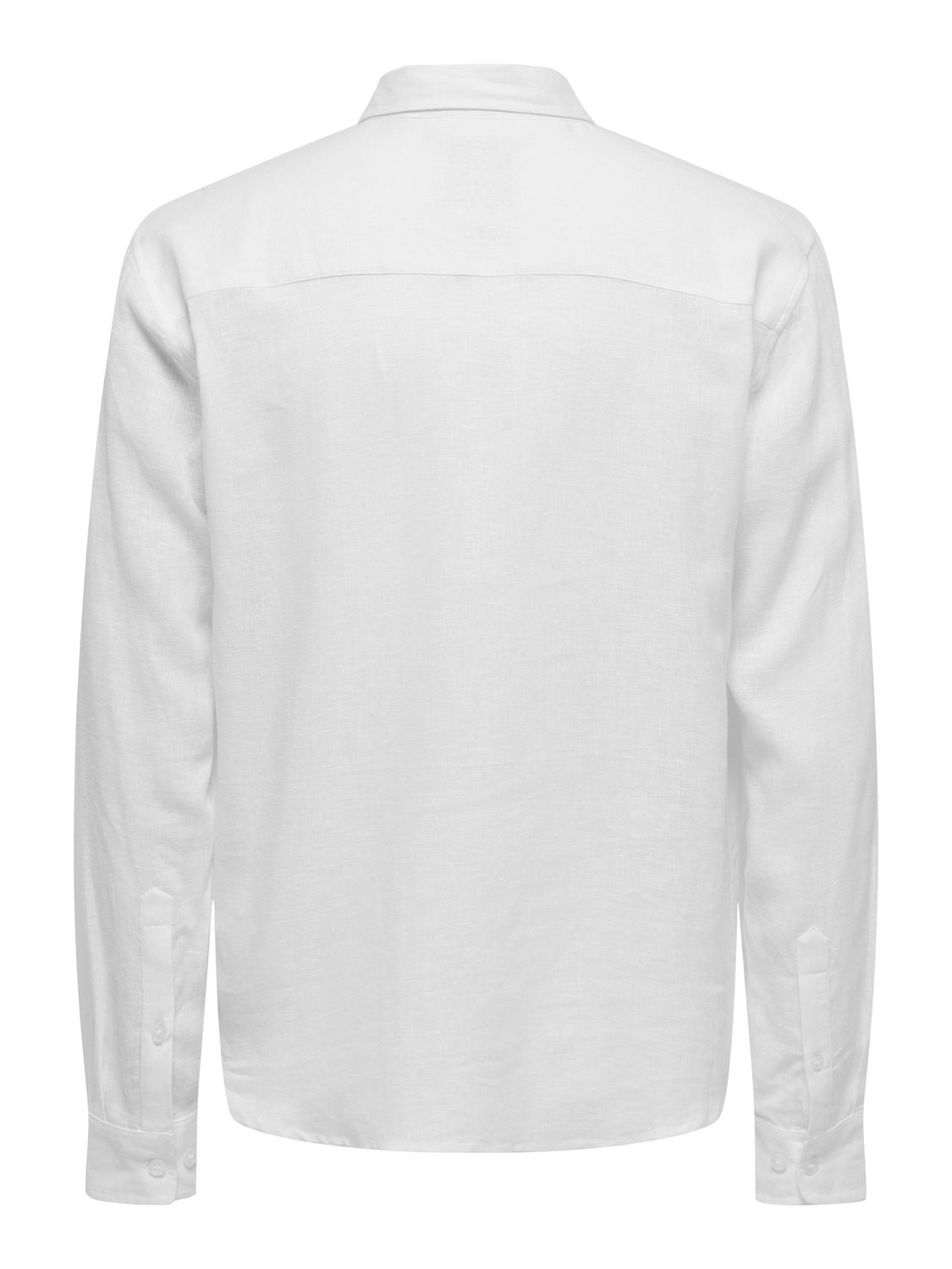 Only & Sons Herren Hemd ONSLAURENCE LS LINEN BLEND - Regular Fit günstig online kaufen